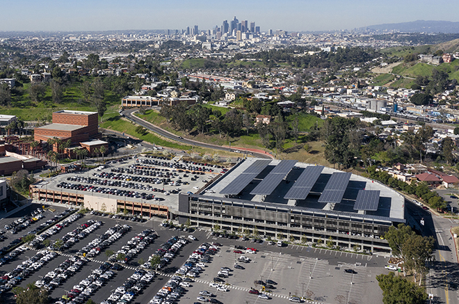 CSU Los Angeles, Parking Structure