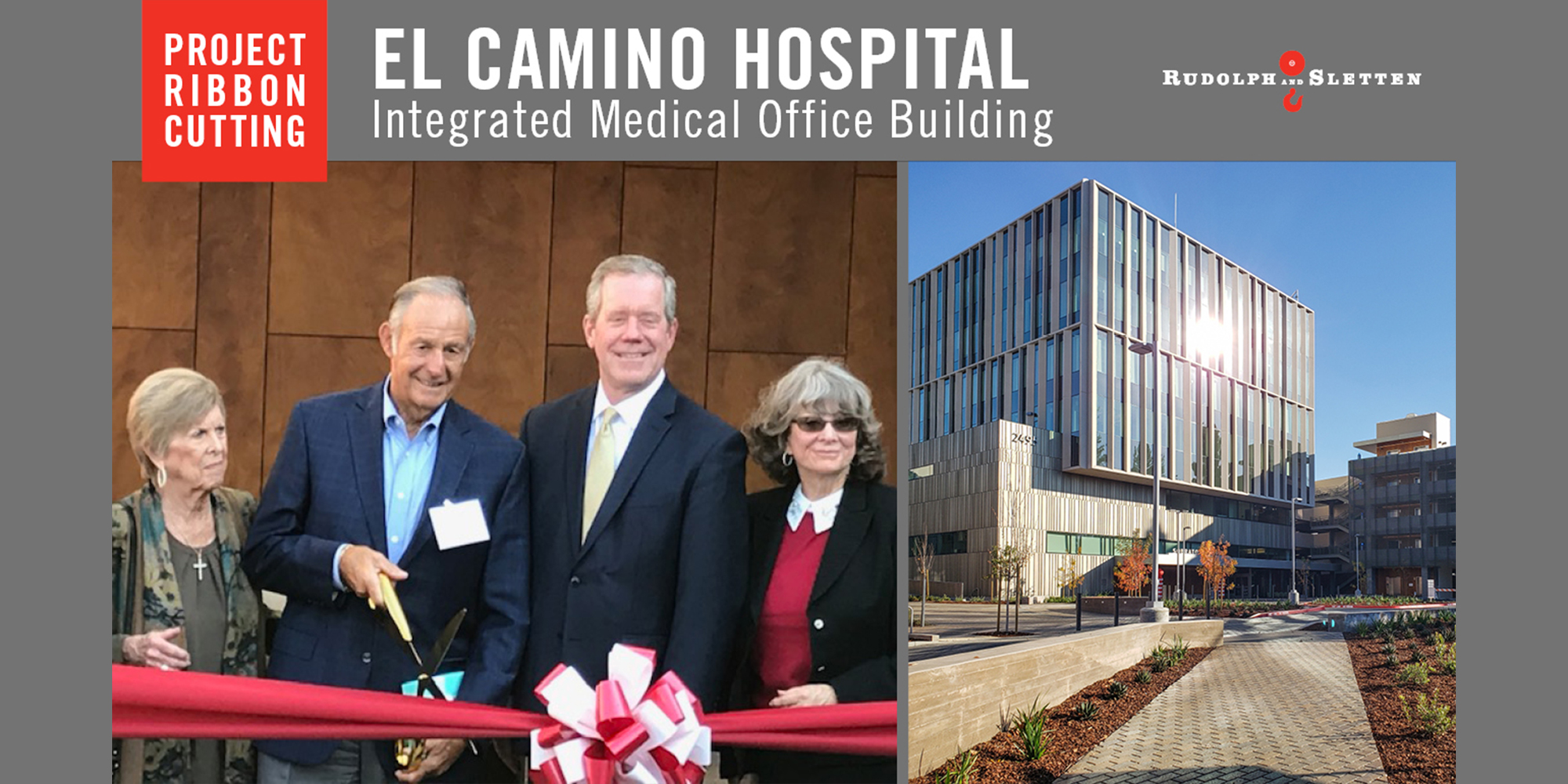  A Ribbon Cutting at El Camino Health's new Integrated Medical Office Building