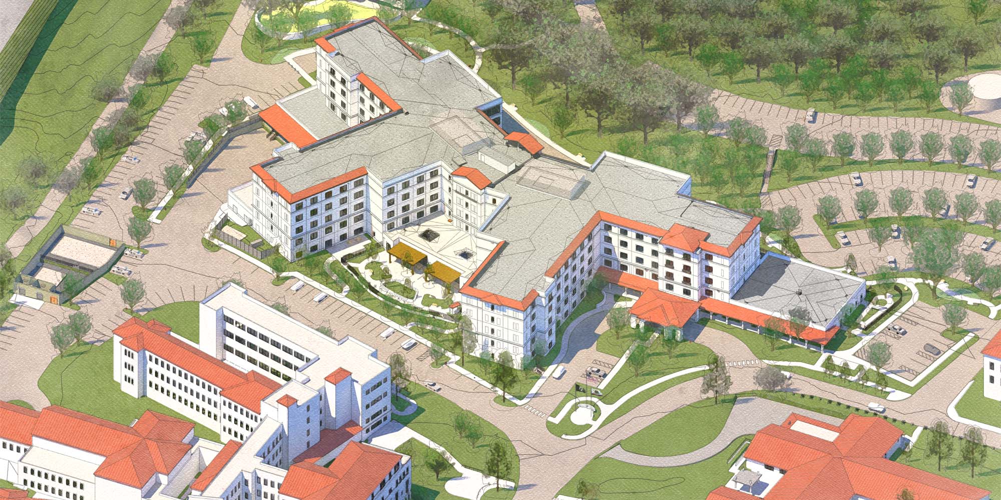 Rudolph and Sletten Awarded $269 Million Design-Build Veterans Skilled Nursing and Memory Care Facility